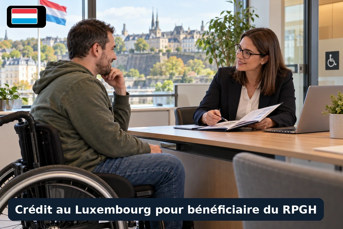 Couple examinant des documents administratifs et un budget mensuel sur une table de cuisine avec une calculatrice